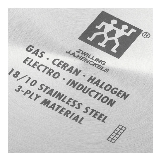 ZWILLING Plus | Wok 32 cm | kerek | 18/10 rozsdamentes acél