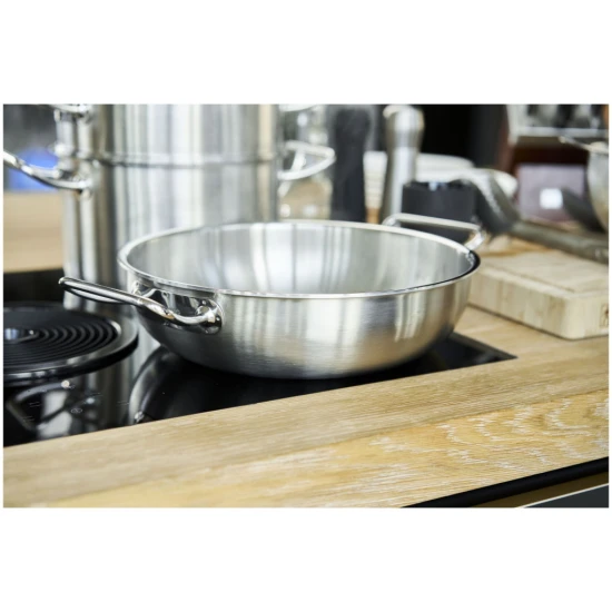 ZWILLING Pro | Wok 30 cm | kerek | 18/10 rozsdamentes acél