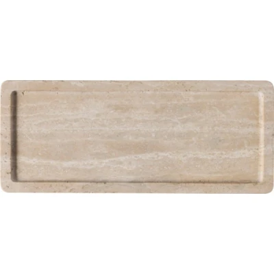 Manufacture Travertine tálalótál 25,5x10,5 cm