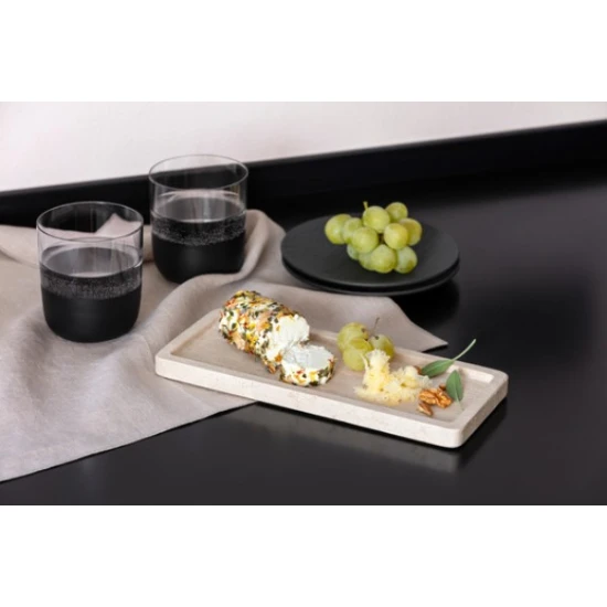 Manufacture Travertine tálalótál 25,5x10,5 cm