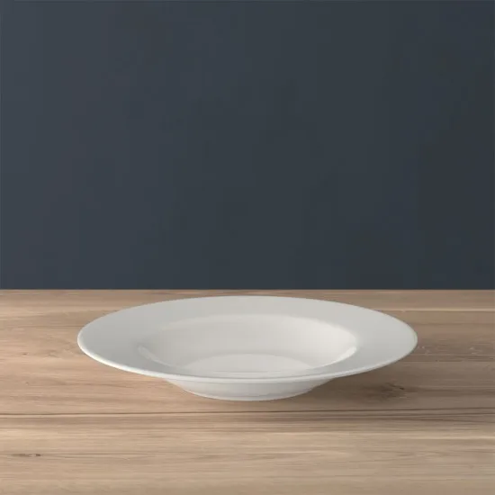 Twist White mélytányér, 24cm