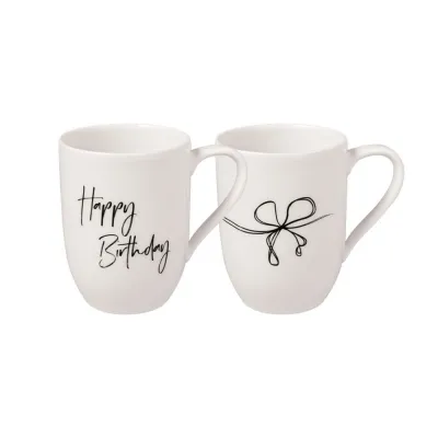 Statement Happy Birthday bögre 2,8 dl 2 db