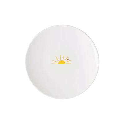 With Love desszertes-reggelizőtányér, Hello Sunshine 21 cm