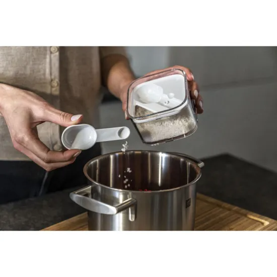 ZWILLING CUBE Box S átlátszó-fehér 3,2 dl ZWILLING CUBE Box S átlátszó-fehér 3,2 dl