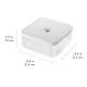 ZWILLING CUBE doboz L átlátszó-fehér 3,2l ZWILLING CUBE doboz L átlátszó-fehér 3,2l