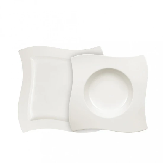 NewWave szögletes tányérkészlet