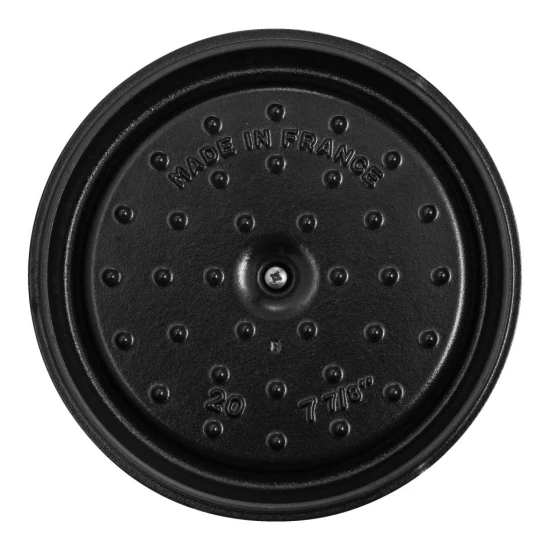 Staub La Cocotte | Cocotte öntöttvas főzőedény 20 cm eukaliptusz | kerek | öntöttvas