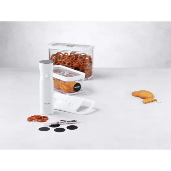 ZWILLING CUBE Vákuumos induló szett M 5 db átlátszó-fehér ZWILLING CUBE Vákuumos induló szett M 5 db átlátszó-fehér
