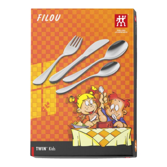 Zwilling Filou gyerek evőeszközkészlet  | 4 darabos | rozsdamentes
