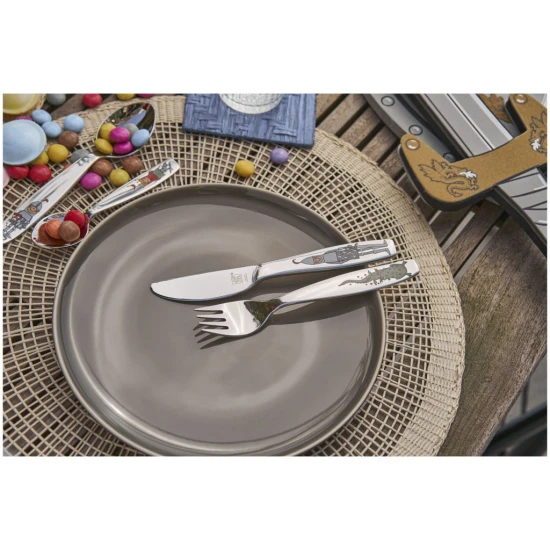 Zwilling Ritter Eckber gyerek evőeszközkészlet  | 4 darabos | rozsdamentes