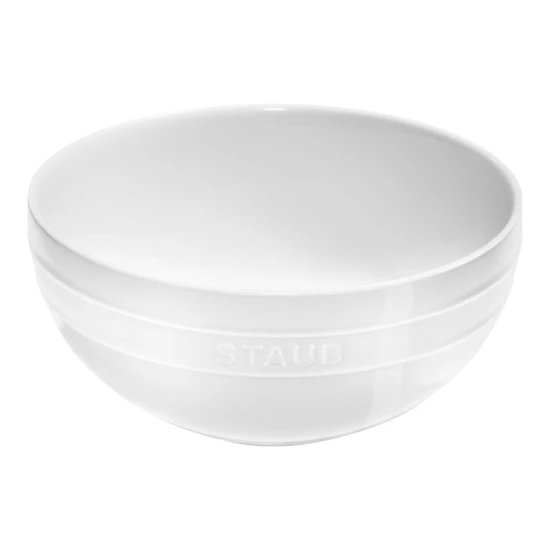 Staub kerámia | tál 24 cm | fehér | kerámia