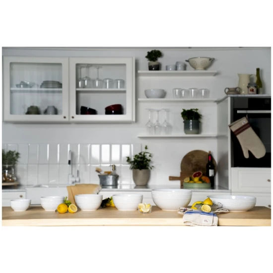 Staub kerámia | tál 24 cm | fehér | kerámia