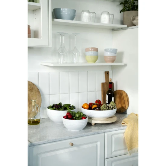 Staub kerámia | tál 24 cm | fehér | kerámia