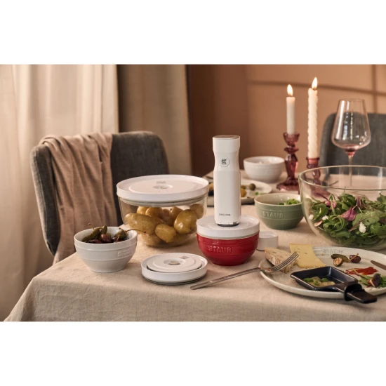 Staub kerámia | tál 24 cm | fehér | kerámia