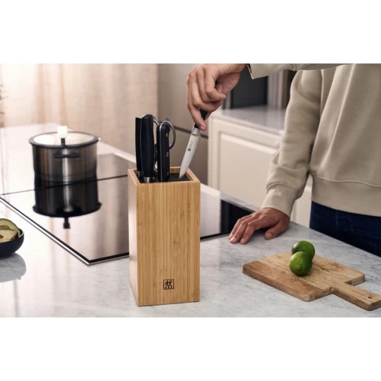 ZWILLING  | késblokk üres bambusz | barna