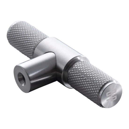 Staub  | T fogantyú rozsdamentes acél | special shape | 8 cm | ezüst színű