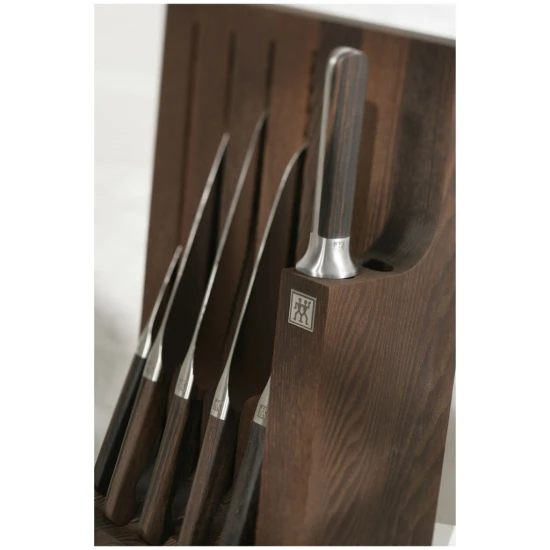 ZWILLING 1731 | késblokk szett 7 darabos | hamu | barna