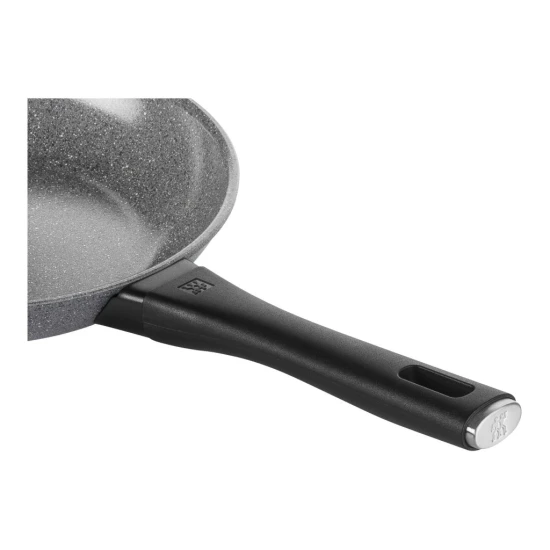 ZWILLING Terreno Plus kerámia | serpenyő 24 cm | kerek | aluminium | titánnal megerősített tapadásmentes kerámia bevonat