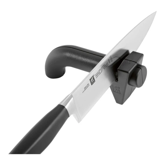 ZWILLING TWIN Sharp | késélező 17 cm | fekete | ABS