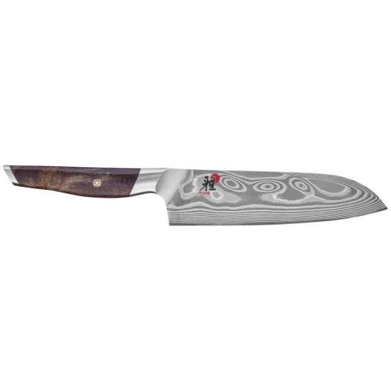 MIYABI Iki | Santoku kés 18 cm | barna