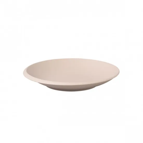 NewMoon beige lapos tál 25 cm
