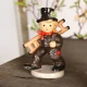 Chimney Sweep with Clover figura porcelán  12.5 cm