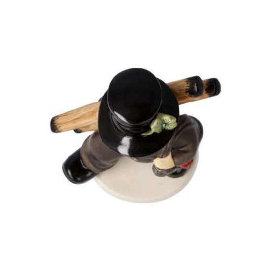 Chimney Sweep with Clover figura porcelán  12.5 cm