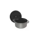 Staub öntöttvas edény | szürke | kerek | mély 34 cm Staub öntöttvas edény | szürke | kerek | mély 34 cm