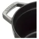 Staub öntöttvas edény | szürke | kerek | mély 34 cm Staub öntöttvas edény | szürke | kerek | mély 34 cm