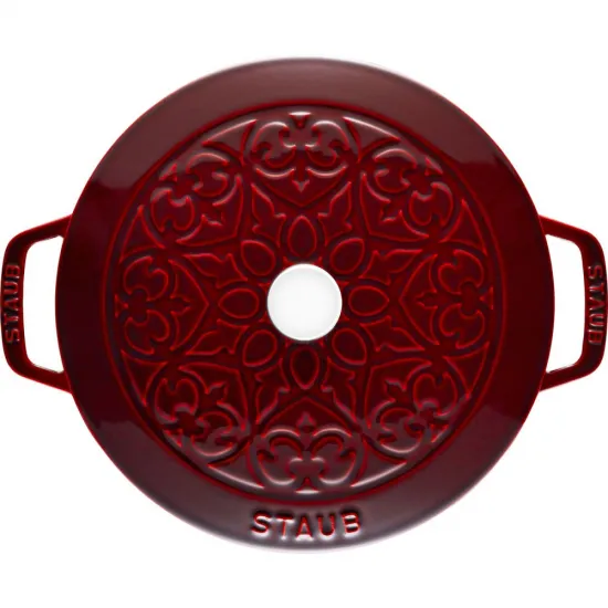 Staub öntöttvas edény | Grenadine-vörös | kerek | 24 cm | 3,6l Staub öntöttvas edény | Grenadine-vörös | kerek | 24 cm | 3,6l