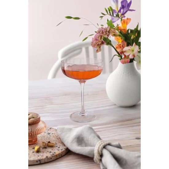 Rose Garden pezsgőskehely 4 db 1,2 dl 166 mm