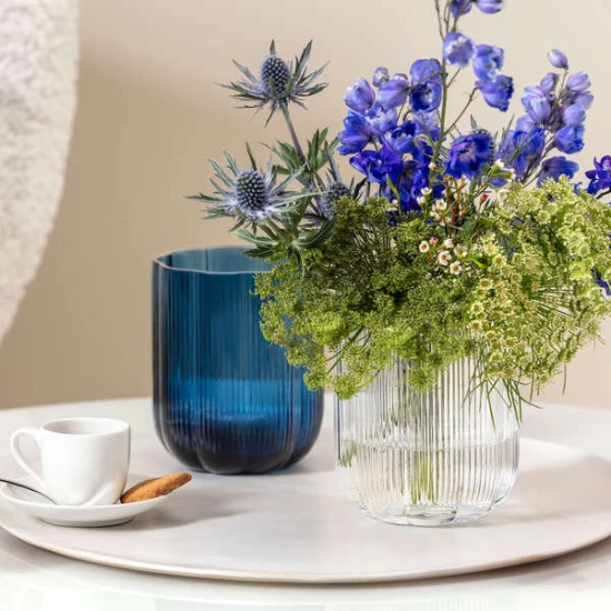 Fleur bleu váza 15 cm