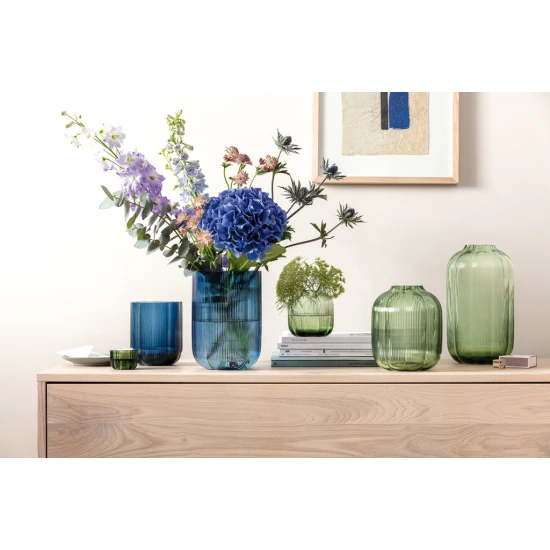 Fleur bleu váza 15 cm