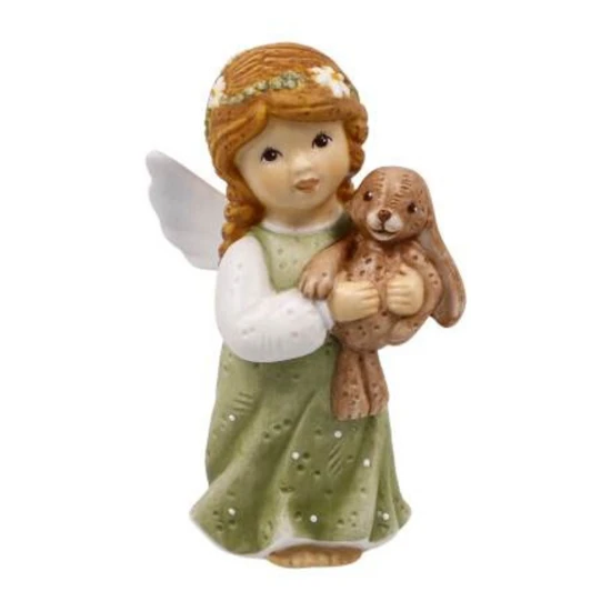 Az én ölelő barátom őrangyal porcelán  8.5 cm