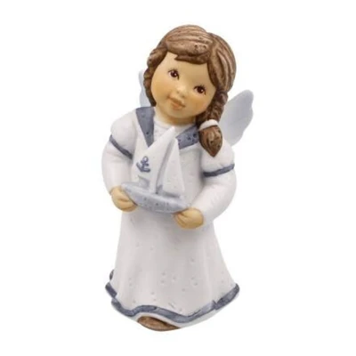 Ship Ahoi őrangyal porcelán  8.5 cm