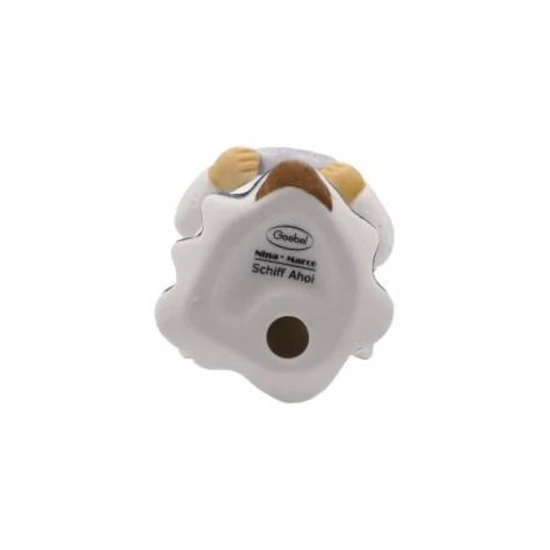 Ship Ahoi őrangyal porcelán  8.5 cm