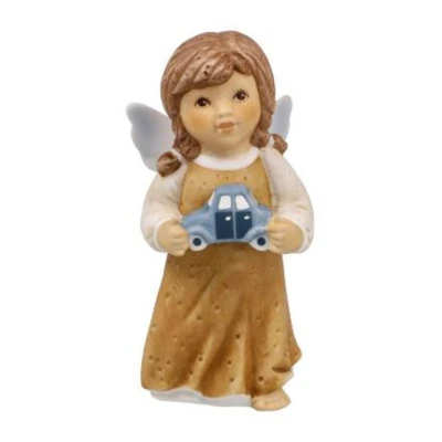 Safe Journey őrangyal porcelán  8.5 cm