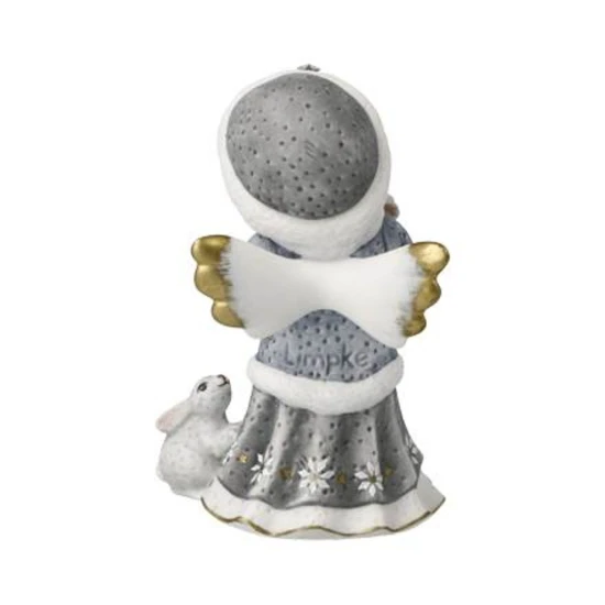A winter walk angyal porcelán Limited Edition 10.5 cm