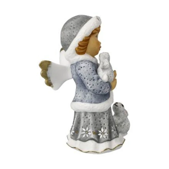 A winter walk angyal porcelán Limited Edition 10.5 cm