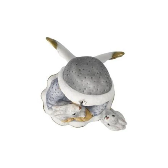 A winter walk angyal porcelán Limited Edition 10.5 cm