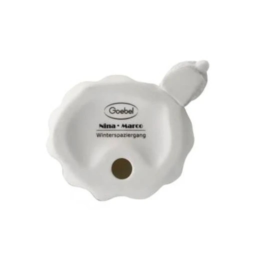 A winter walk angyal porcelán Limited Edition 10.5 cm