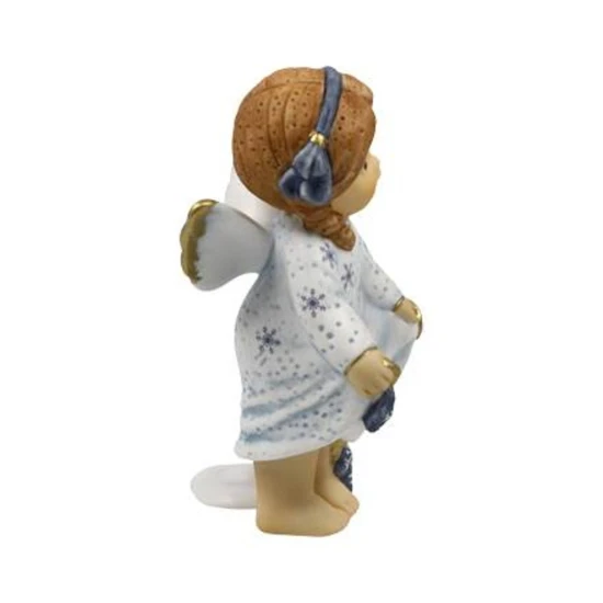 Wintercharm angyal porcelán  10 cm