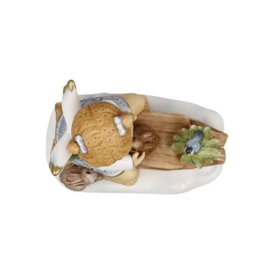 Joyful sleigh ride angyal porcelán  9.5 cm