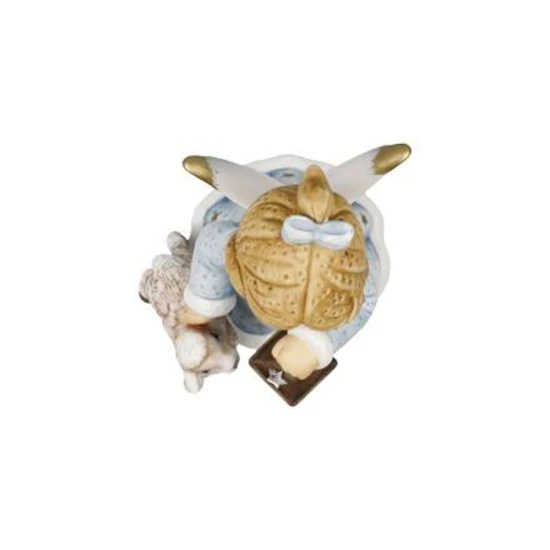 Bright Light at the Stable angyal porcelán  10.5 cm