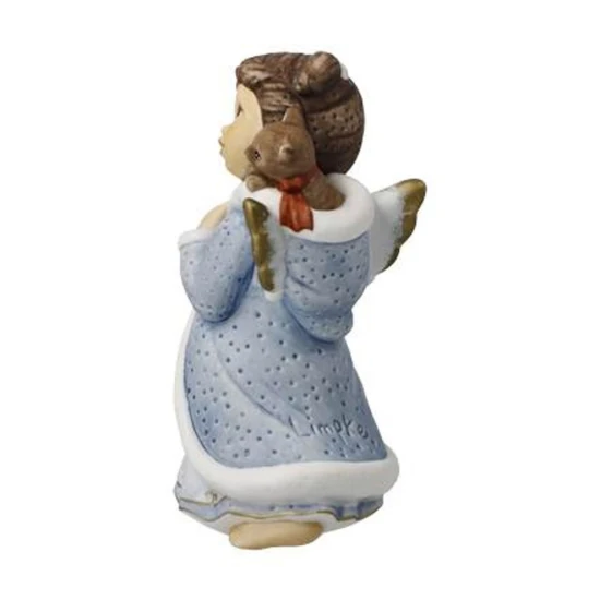 Purring companion angyal porcelán  10 cm