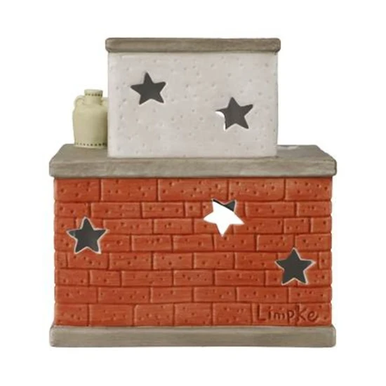 Fresh from the Oven gyertyatartó porcelán 13 cm