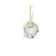 Bright Bell Ringing függő dísz porcelán  11.5 cm
