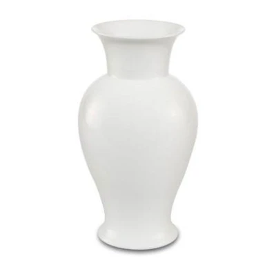 Barock váza mázas porcelán  15.5 cm