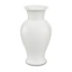 Barock váza mázas porcelán  15.5 cm