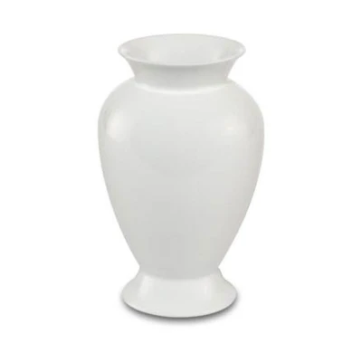 Barock váza mázas porcelán  18 cm